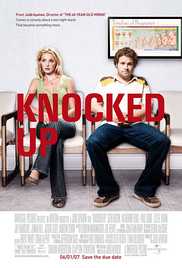 Knocked Up 2007 Dual Audio Movie Download Poster